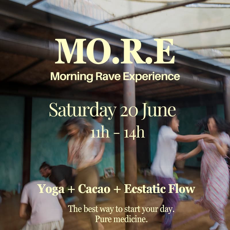 Cover Image for MO.R.E. – Morning Rave Experiene: YOGA + Cacao + Dance