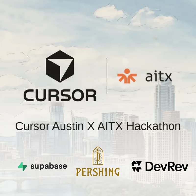 Cover Image for Cursor Austin X AITX Hackathon