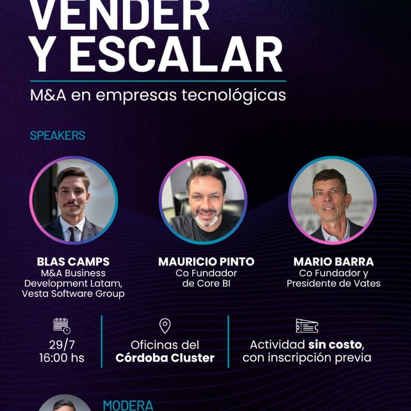 Cover Image for M&A en empresas TEC - Comprar, Vender y Escalar