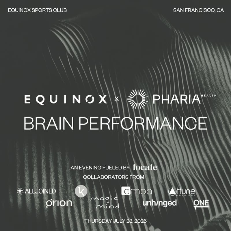 Cover Image for Equinox + Pharia Health present Performance: Brain Edition