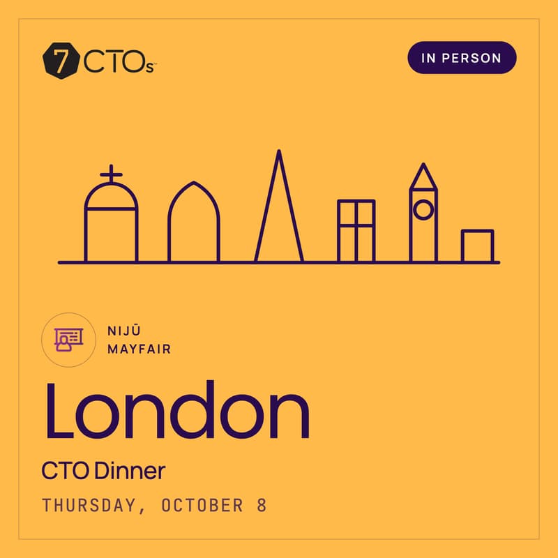 Cover Image for CTO Dinner: London