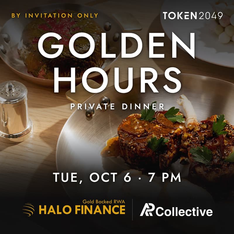 GOLDEN HOUR Private Dinner with HALO