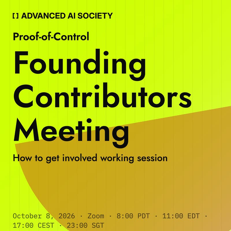 Cover Image for Proof-of-Control: Founding Contributors Meeting