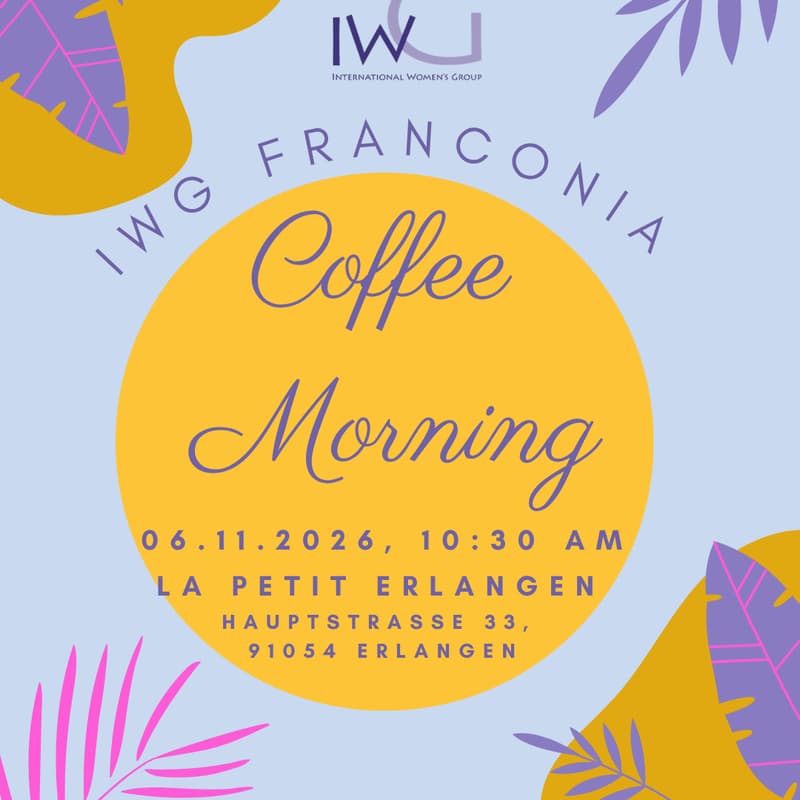 Cover Image for IWG Coffee Morning Erlangen