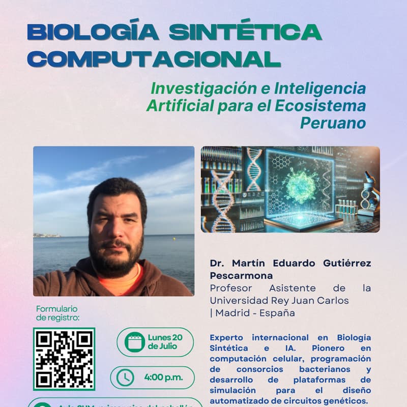 Cover Image for Biología Sintética Computacional: Investigación e Inteligencia Artificial para el Ecosistema Peruano