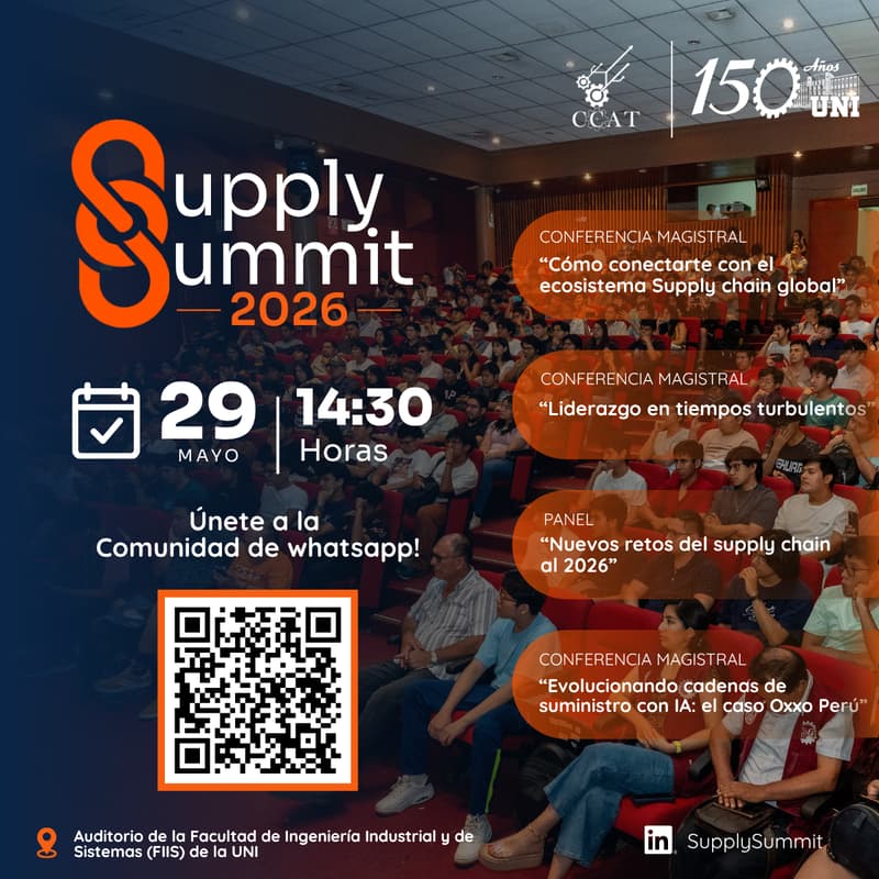 Cover Image for SupplySummit 2026 — El punto de encuentro de quienes mueven el supply chain.