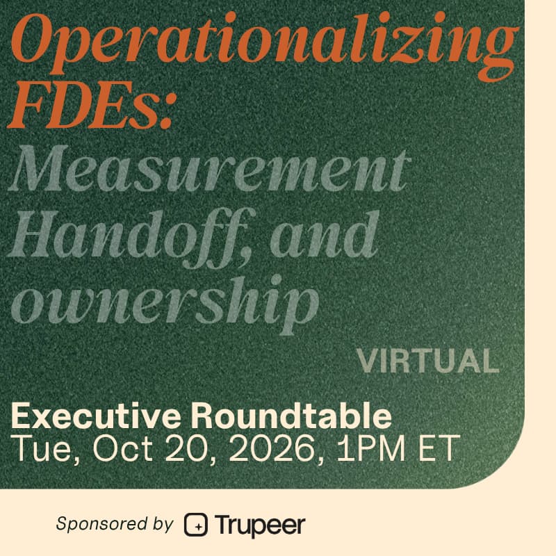 Cover Image for Operationalizing FDEs: Measurement, Handoff, and Ownership