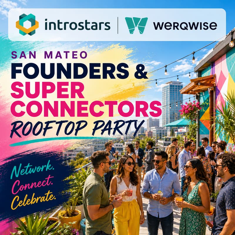 Cover Image for introstars Silicon Valley Launch Party @ San Mateo Rooftop