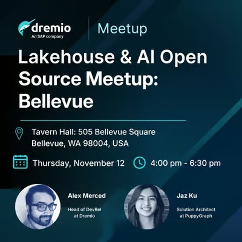 Cover Image for Open Lakehouse and AI Meetup: Bellevue