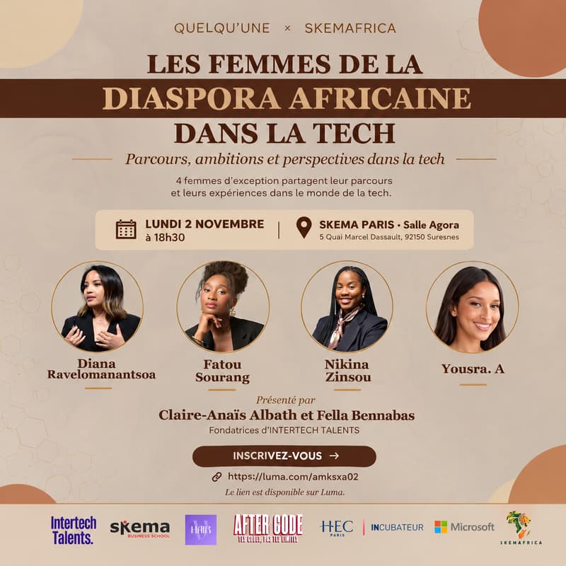 Cover Image for Les femmes de la diaspora africaine dans la tech