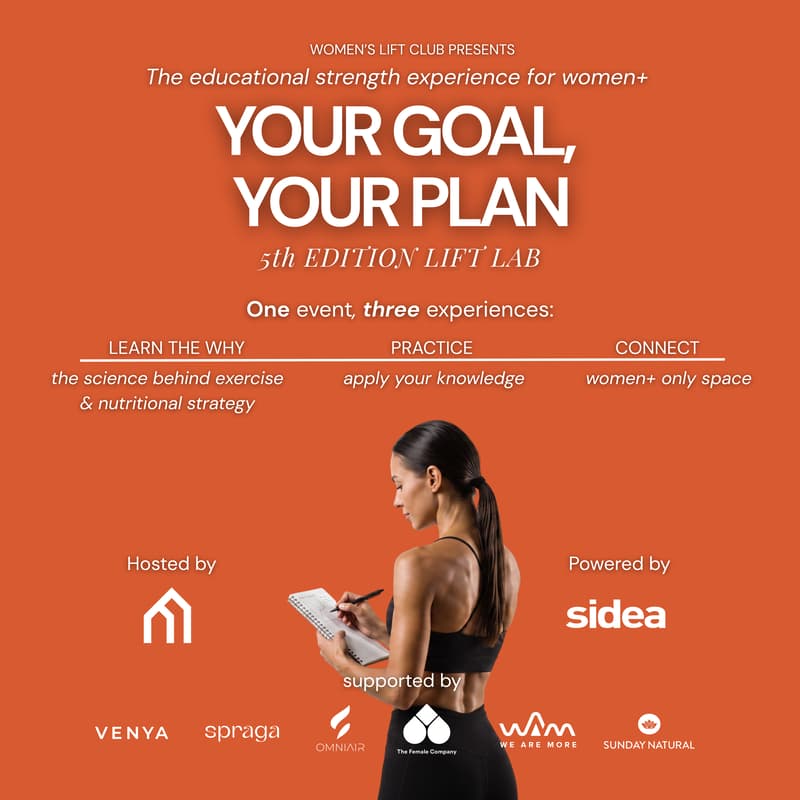 Cover Image for Lift Lab #5: Your Goal, Your Plan - the training, nutrition and lifestyle to achieve your strength goals