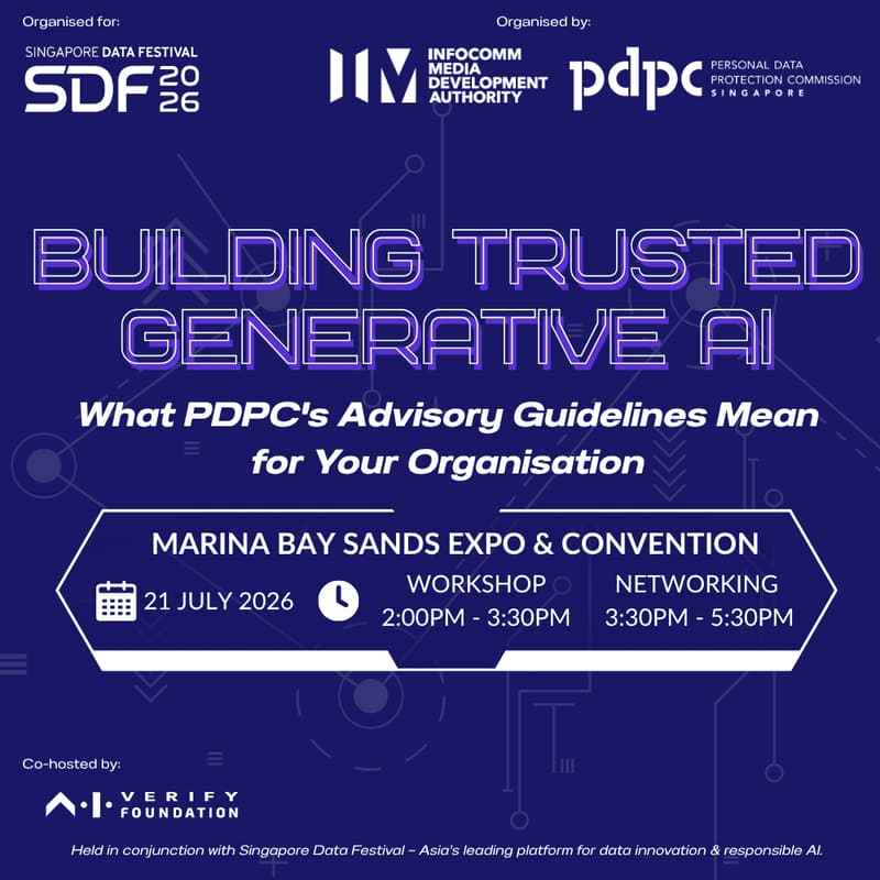 Cover Image for Building Trusted Generative AI: What PDPC's Advisory Guidelines Mean for Your Organisation