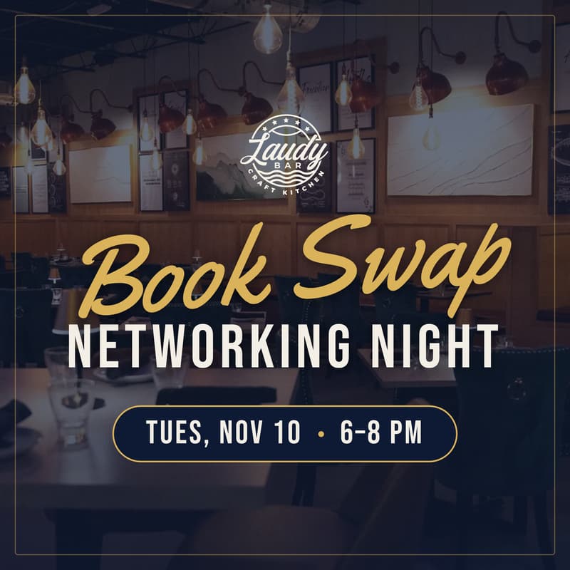 Cover Image for Book Swap Networking Night 📖