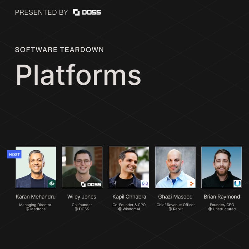 Cover Image for Software Teardown: Platforms