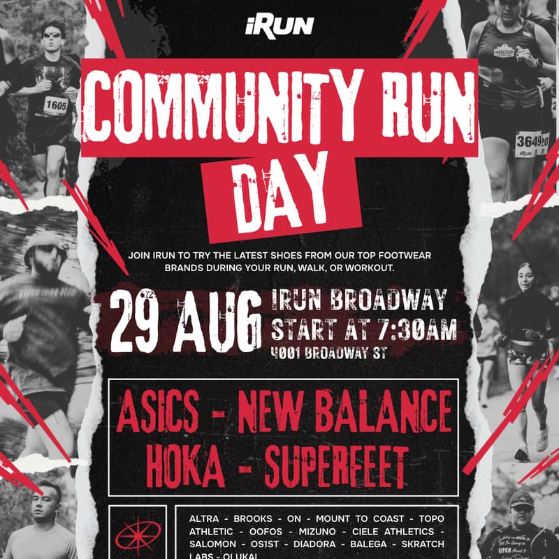Cover Image for Community Run Day @ iRun Broadway