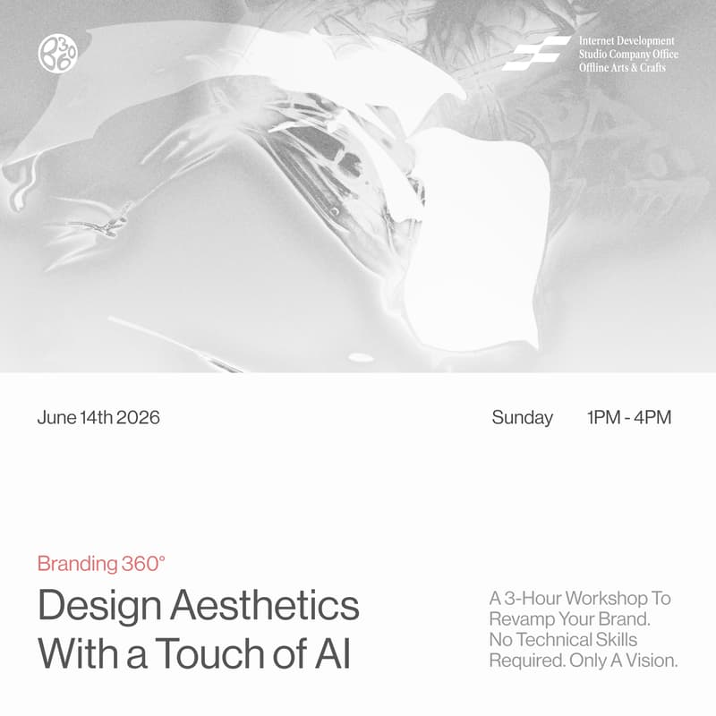 Cover Image for Branding 360° | Design Aesthetics With A Touch Of AI