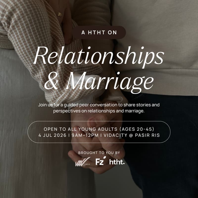 Cover Image for A HTHT on Relationships & Marriage