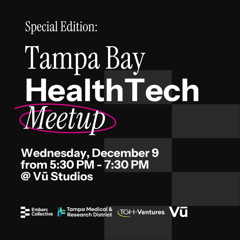 Cover Image for Q4 Tampa Bay HealthTech Meetup at Vū Sudios