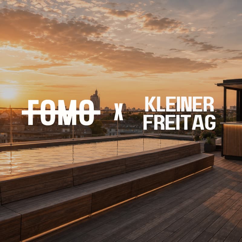 Cover Image for FOMO x Kleiner Freitag: Rooftop Pool Party
