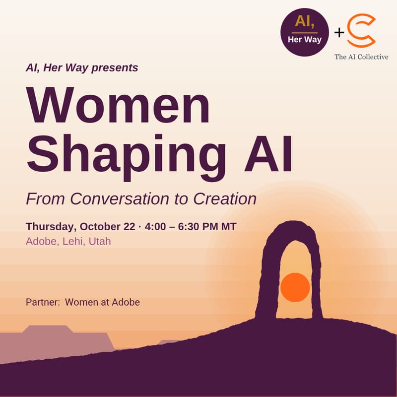 Cover Image for Women Shaping AI - From Conversation to Creation