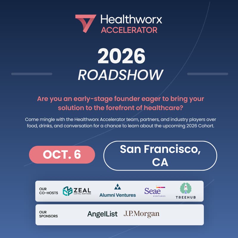Cover Image for Healthworx Accelerator Roadshow: San Francisco