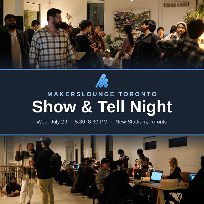 Cover Image for Makers Lounge Meetup #12