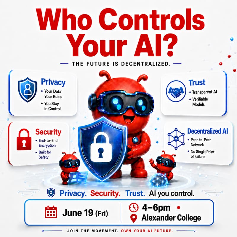 Cover Image for 🤖🔓🛡️ Who Controls Your AI? Why Privacy, Security, and Ownership Matter (Community Sharing)