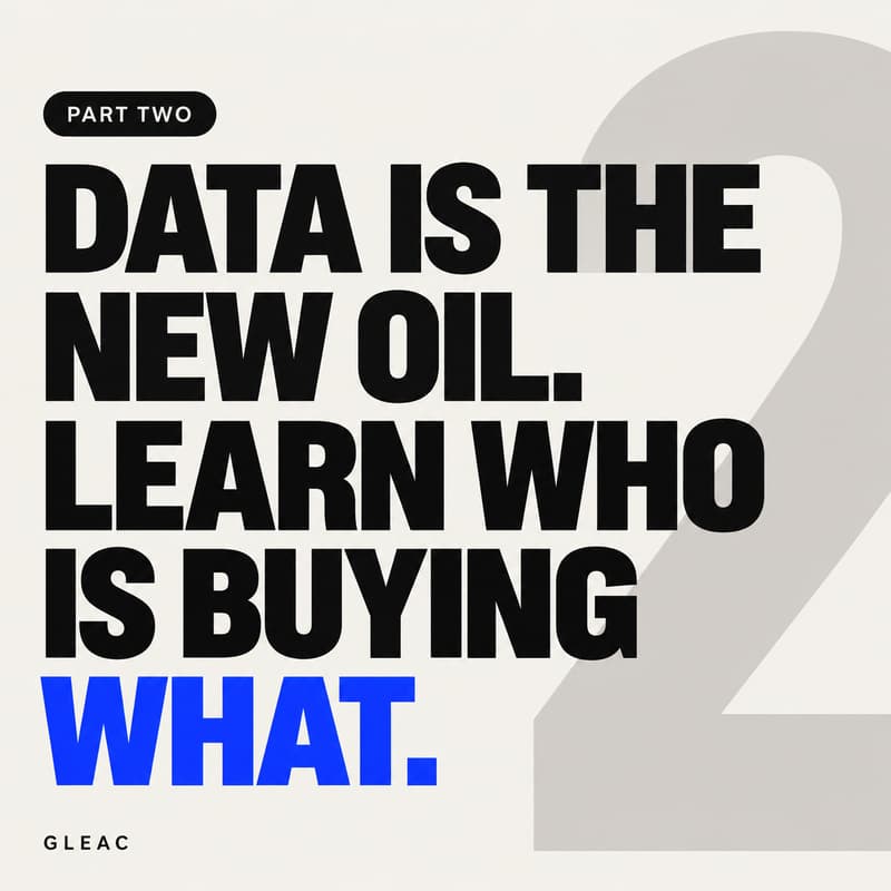 Cover Image for Data is the new oil. Learn who is buying what.