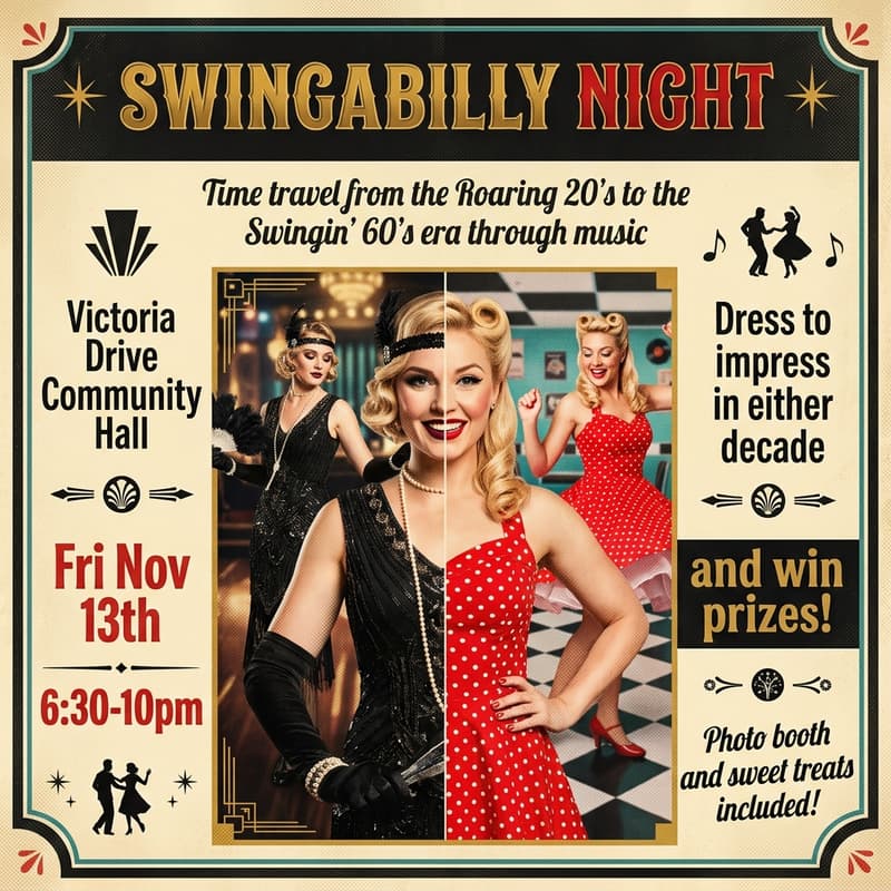 Cover Image for Swingabilly Night - Time Travel Edition