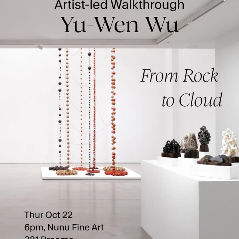 Cover Image for Artist-led Walkthrough of "From Rock to Cloud" at Nunu Fine Art