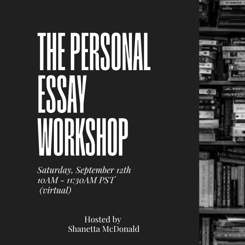 Cover Image for The Personal Essay Workshop: From Draft to Pitch