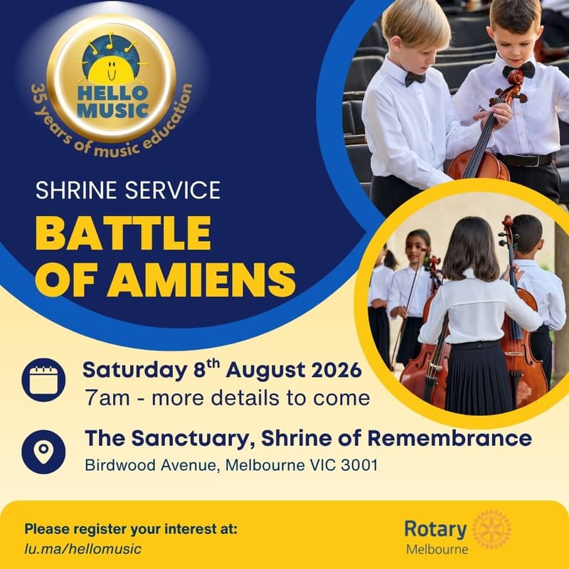 Cover Image for Battle of Amiens - Shrine Service
