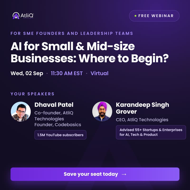 Cover Image for AI for Small & Mid-size Businesses: Where to Begin?