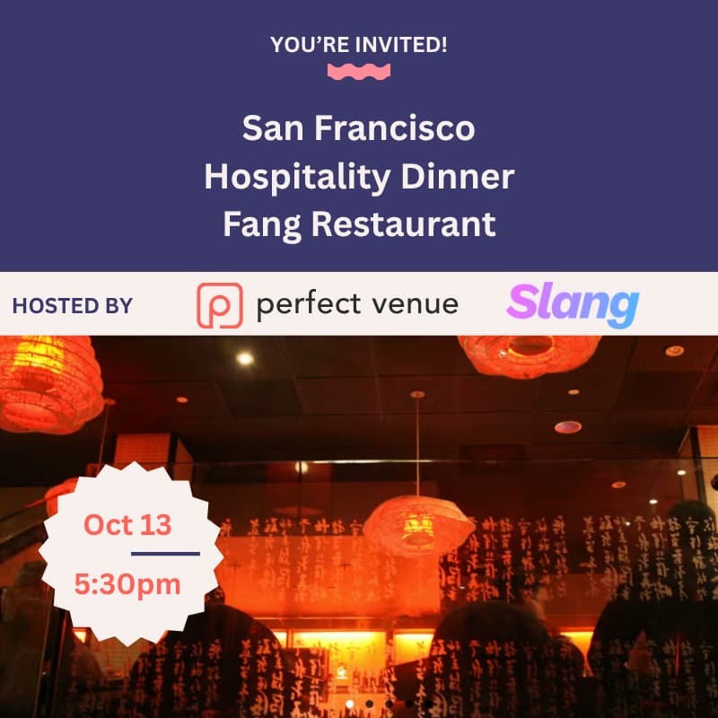 Cover Image for San Francisco Hospitality Dinner