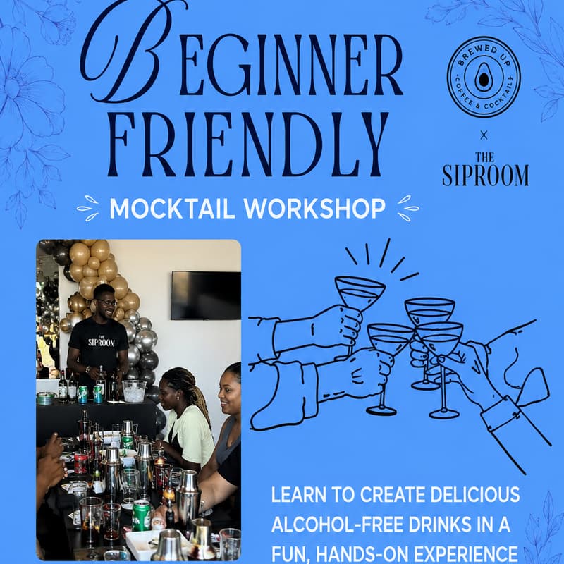 Cover Image for The Sip Room Mocktail Class