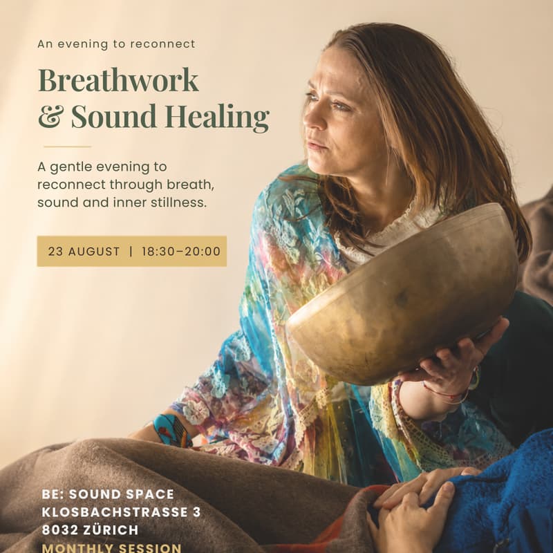 Cover Image for Breathwork & Sound Healing
