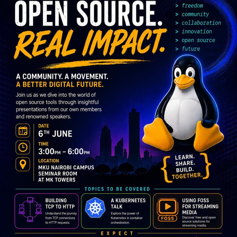 Cover Image for Nairobi GNU/Linux User Group - June Meetup