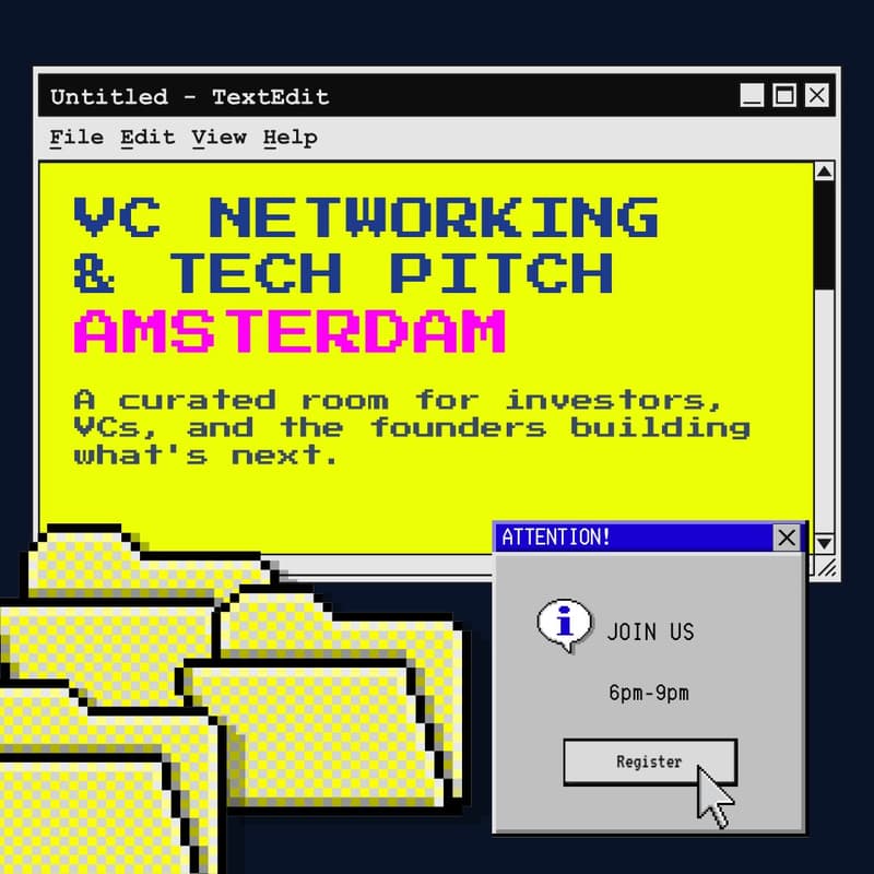 Cover Image for VC Networking & Tech Pitch | Amsterdam