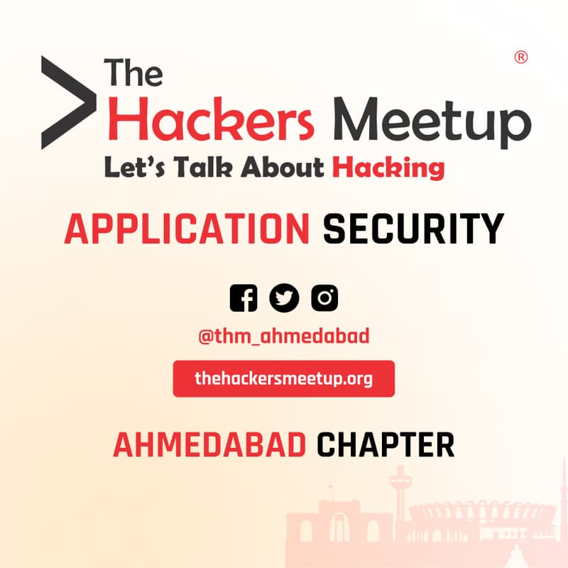 Cover Image for The Hacker Meetup Ahmadabad - May