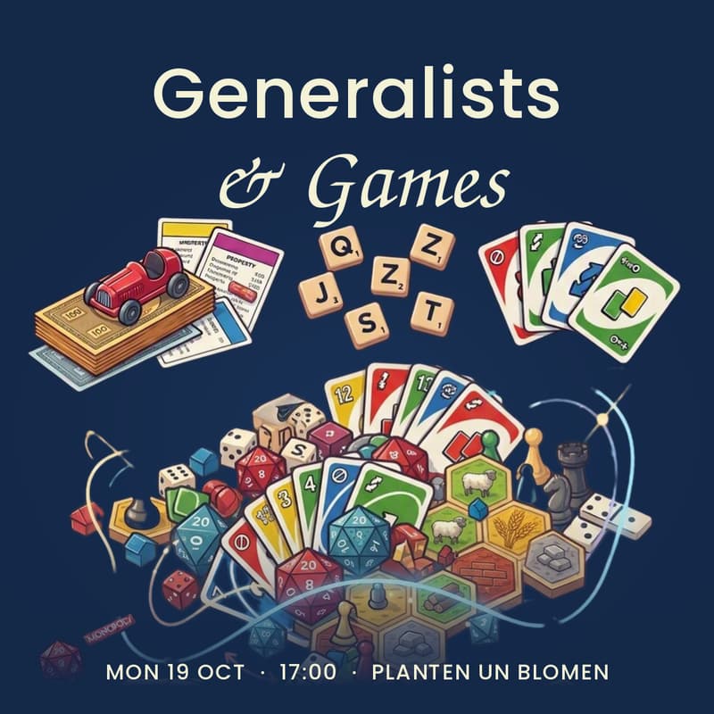 Cover Image for Generalists & Games