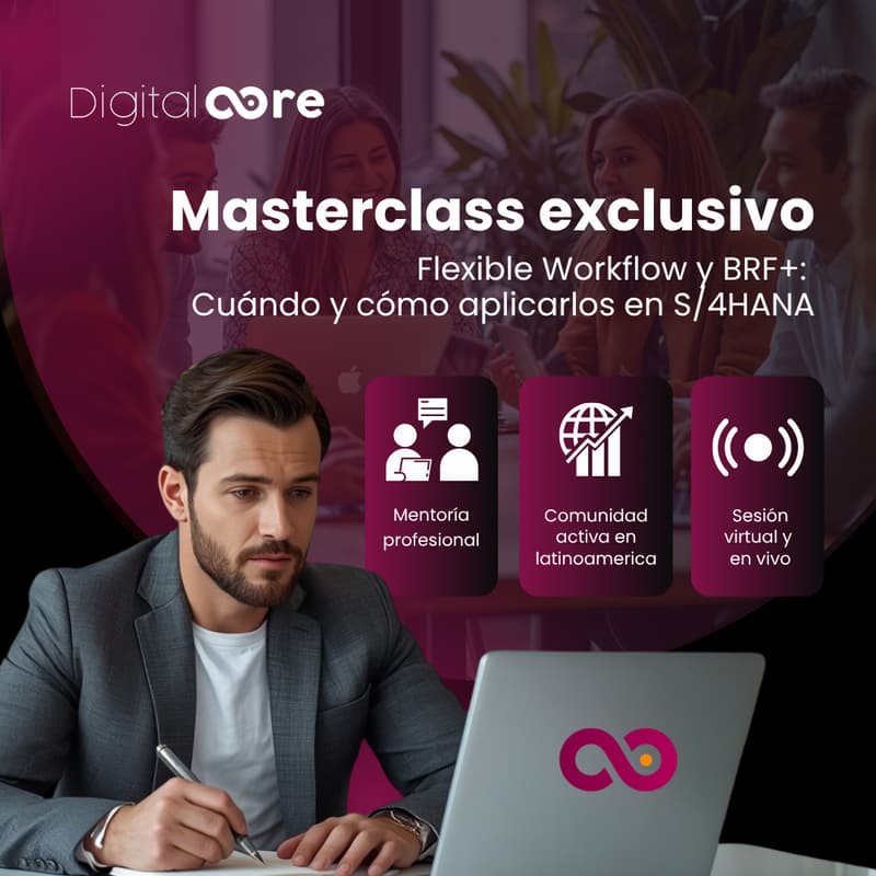 Cover Image for Flexible Workflow y BRF+: cuándo y cómo aplicarlos en S/4HANA