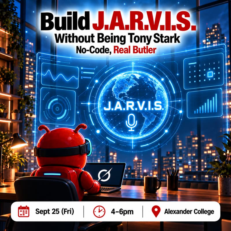 Cover Image for π€πΉπ Build J.A.R.V.I.S. Without Being Tony Stark πͺπ»β‘β
(Community Sharing)