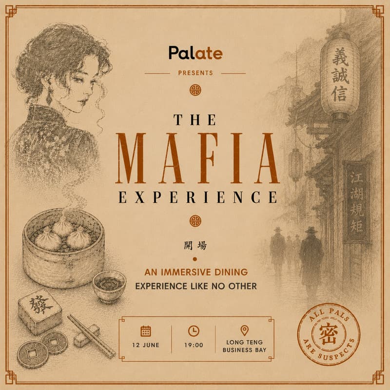 Cover Image for Palate DXB - The Mafia Experience