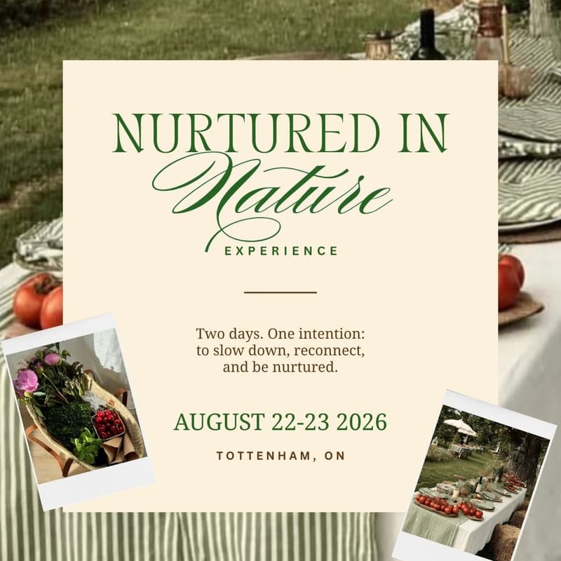 Cover Image for Nurtured In Nature Experience (2 Days)