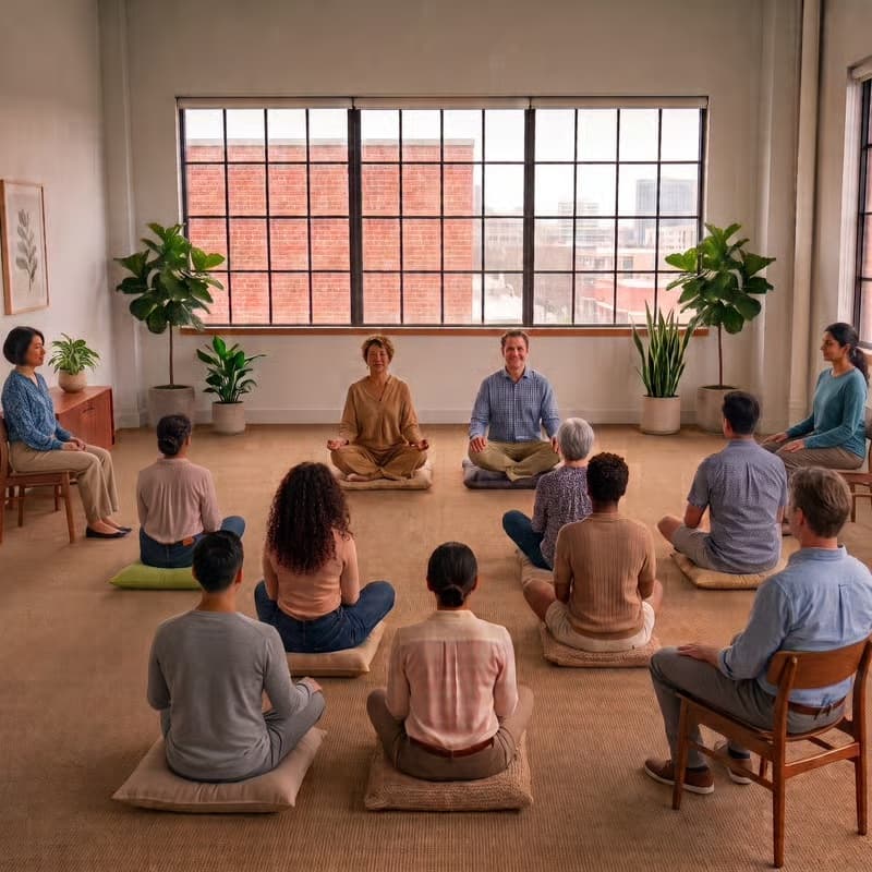 Cover Image for Three Paths to Awakening: Meditation Series @ Elevated Living Collective, Huntington Beach