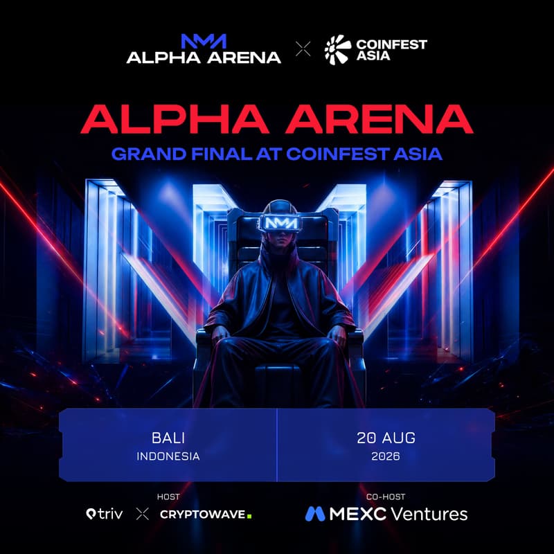 Cover Image for The Alpha Arena – Grand Final @ Coinfest 2026