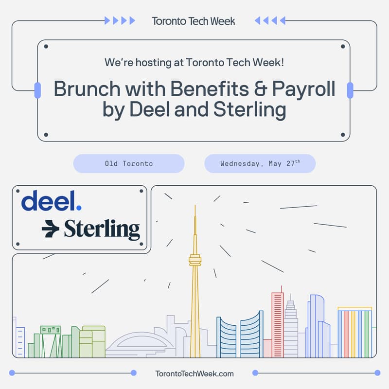 Cover Image for Brunch with Benefits & Payroll during Toronto Tech Week