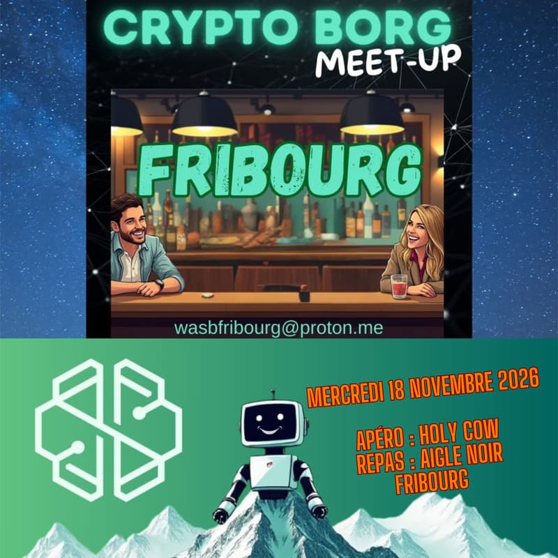 Cover Image for Meetup Crypto Fribourg Novembre 2026