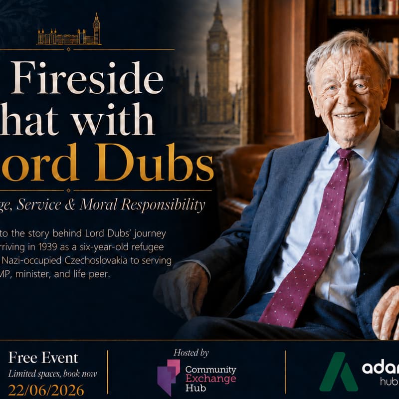 Cover Image for Lord Dubs: A Fireside Chat