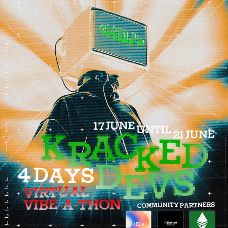 Cover Image for Kracked Devs 4-day Vibe-a-thon!